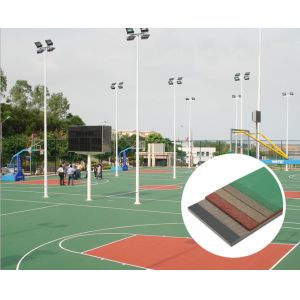 Acrylic Tennis Court Construction Non Cushion Synthetic Tennis Court