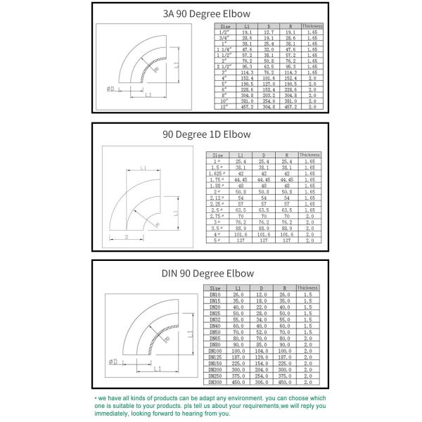 SS304 Stainless Steel 90 Degree Short Elbow Fitting Casting Technics