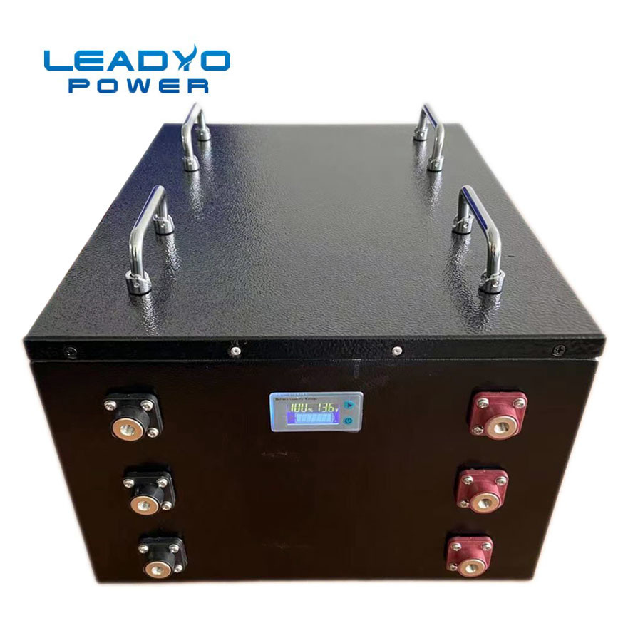 Rechargeable Golf Buggy Batteries 48V 100Ah , Deep Cycle Lithium Ion Batteries With LCD