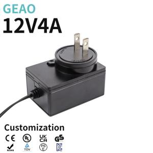 China Swappable 12V 4A Multi Voltage Power Adapter Interchangeable on sale