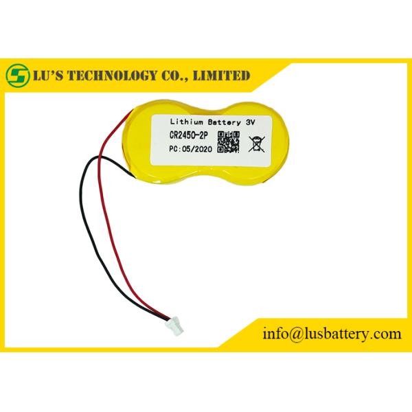 ECR2450 Limno2 1200mah 3v Lithium Button Cell For Tags