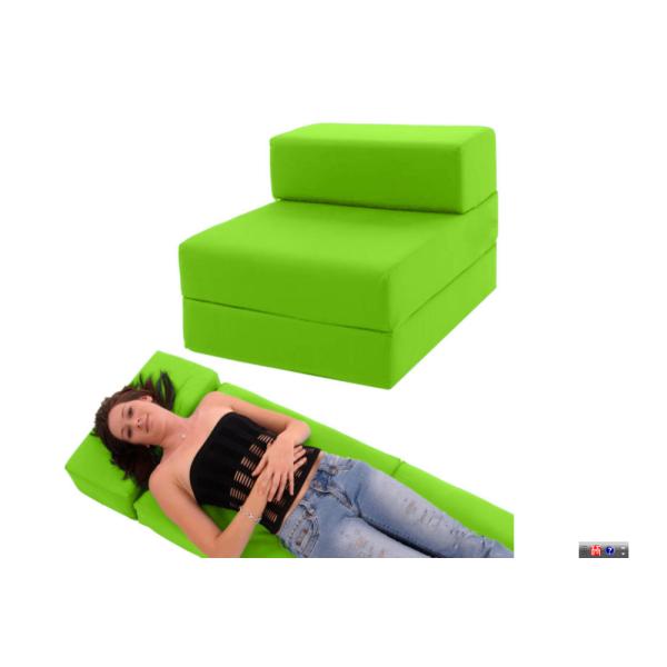 Upholstery Cushioning Memory Foam Sofa Bed 190 * 90 * 5cm Size Knitting Covers