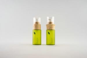 Plastic Pump Dispenser Bottle , Customized Size Empty Cream Bottle