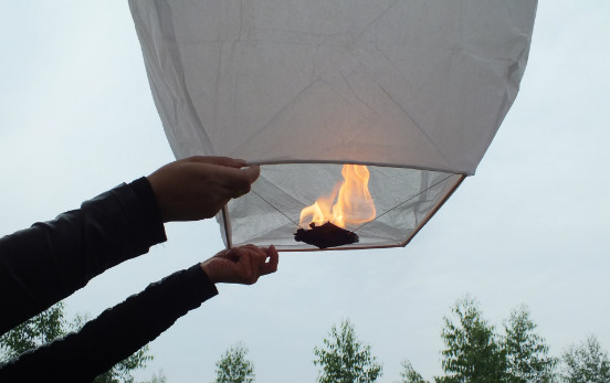 Large Sky Light, Sewing article, Fireproof lights；86*47cm*3cm; 95*55*37cm ; 120*65*38cm Oval, heart-shaped, cylind