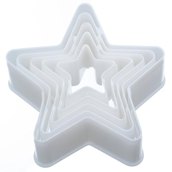 Plastic Colorful Cookie Cutter Set - 20 Piece 3D Bakeware Cookie Tools Set