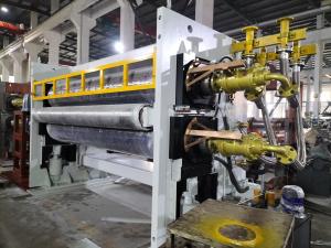 Fabric Embossing 6000mm Calendar Rolling Machine