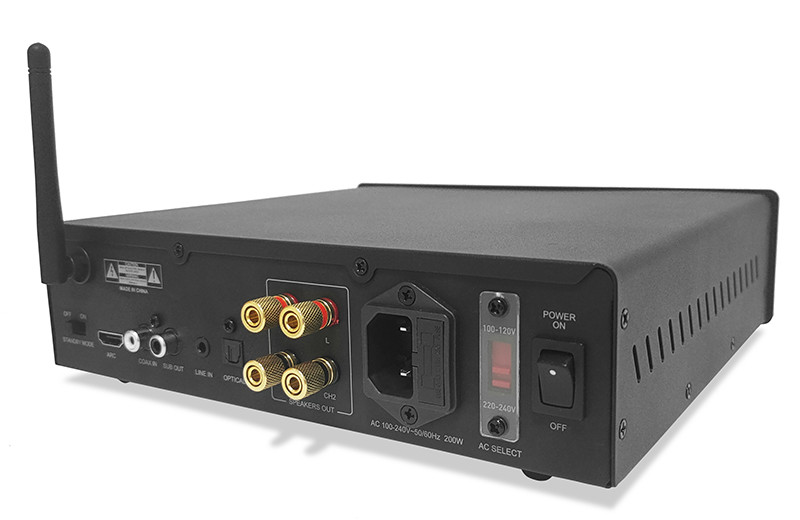 Bluetooth Stereo Wireless Audio Amplifier Hi-Fi Class D Digital Integrated Amplifier With DAC