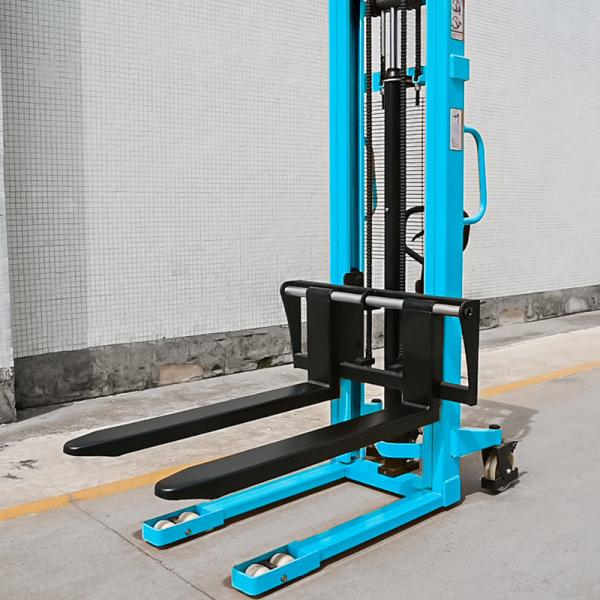 Quality Vertical  Manual Stacker Pallet Jack , Manual Hydraulic Pallet Stacker 3000kg for sale