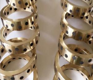 China Self Lubricating Graphite Bronze Bushing Anti Corrosion For Automobile wholesale