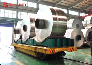 Factory V-Deck Frame Electric Coil Moving Trolley