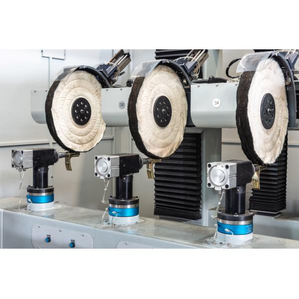 4 Stations Smart Automatic Polishing Machine With Servo Motor for door handle Faucet