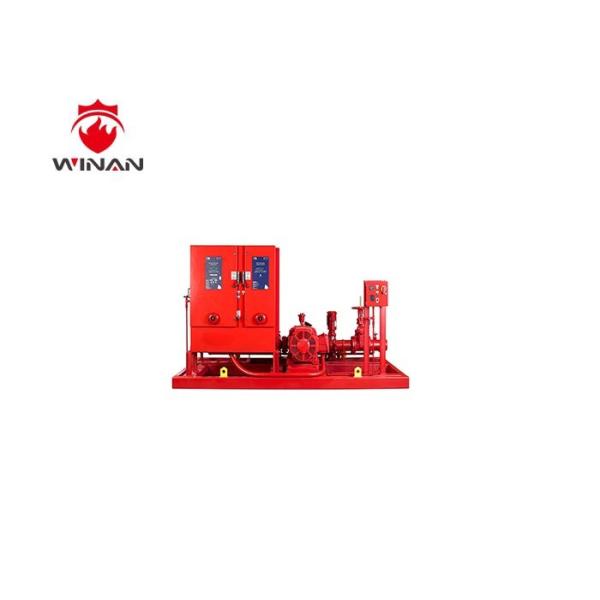 Horizontal Diesel Powered Fire Pump End Suction Water Supply System
