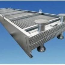 Epoxy coating Air Fin Cooler Designed With Multiple Rows Of Finned Tubes