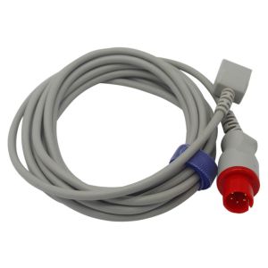 China Round Compatible Mindray Transducer Cable 6 Pin To Merit Adapter wholesale