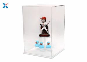Customized Clear Acrylic Display Boxes , Acrylic Display Cube For Dustproof Protection Toy