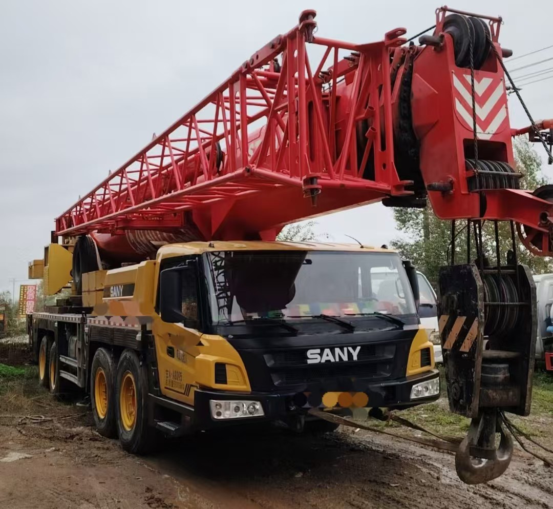Mobile Truck Crane For Sale 80 Tons Direct Source Max Working Height 58.5 Meters