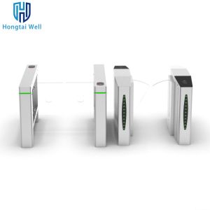 China Bidirectional Flap Barrier Turnstile Face Recognition Dynamic Temperature Measurement wholesale