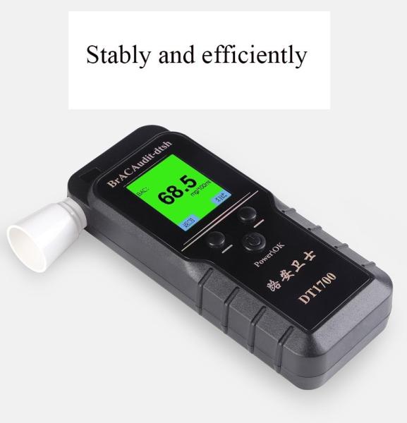 Quality Rechargeable Portable Alcohol Tester Po Lice Breathalyzer Automatic for sale