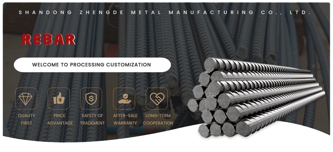 High Strength Steel Rebar Hrb 335 400 500 Grade 300 420 460 520 SD 345 390 490 Fe E 400 500 Deformed Round Cutting Steel Rebar Low Carbon Steel Bar Price