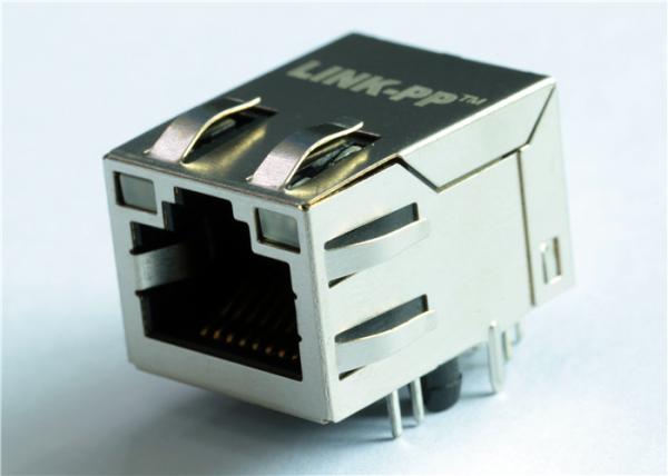 Quality TE 6605835-1 Mag45 Modular Jack Gigabit Magnetic , LPJG16314CNL 1000Base-T Con_Rj45 for sale
