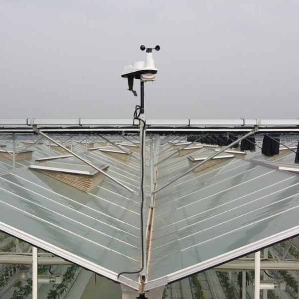 Quality GPRS And 433M Local Wireless Greenhouse Intelligent Control System Weather Station for sale