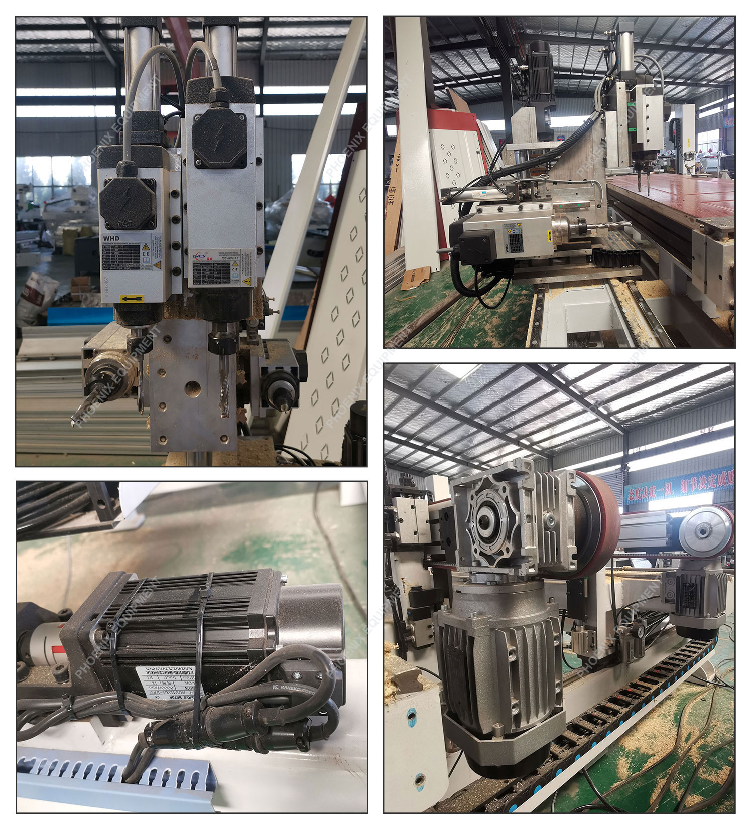 Fully automatic CNC locking machine for double head locking Door lock hinge