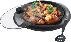 13.8 Inch Table Grill Griddle With Adjustable Temperature Control