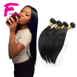 China Brazilian Hair Weave Bundles 7A Brazilian Virgin Hair Straight 3 Pcs Ms Lula Unprocessed wholesale