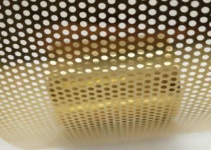 China College Experimental Punched Metal Sheet Perforated Copper Plate 100mm wholesale