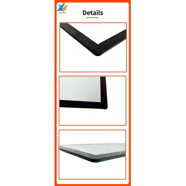 Customized 15.6 Inch PCAP Touch Panel With AR Technology IIC Interface And High Light Transmission