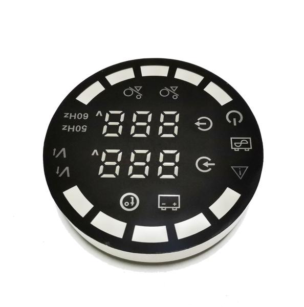 Quality Common Anode FND round RGB 7 segment color led number display board for sale