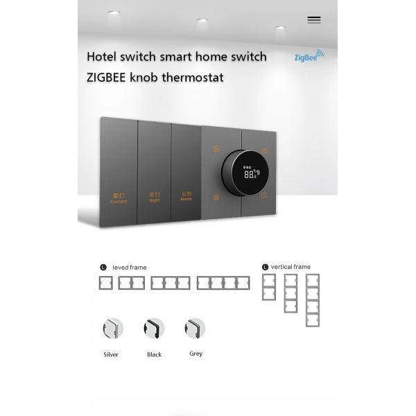 High Voltage 250V Home Smart Thermostat Zigbee 3.0 UK Standard