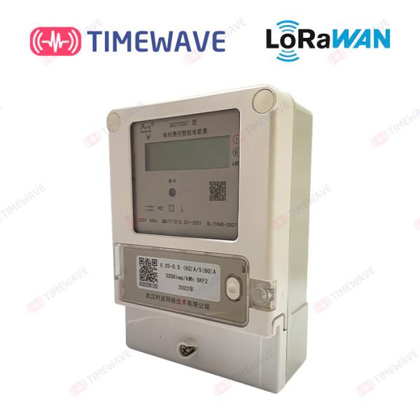 Quality 220V LoRaWAN Electric Single Phase Meter IoT Wireless Intelligent Energy Meter for sale