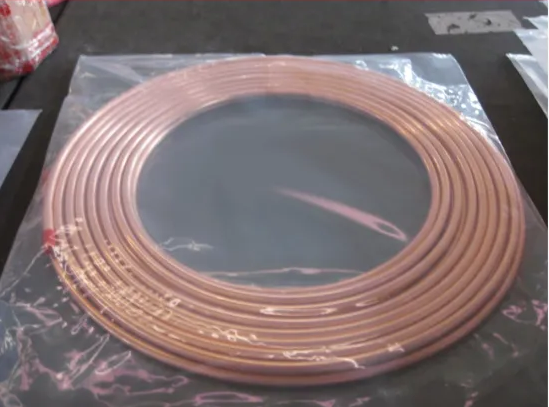 ASTM B359 Copper Plumbing Pipe , Type K / L Copper Pipe Coil Custom Length