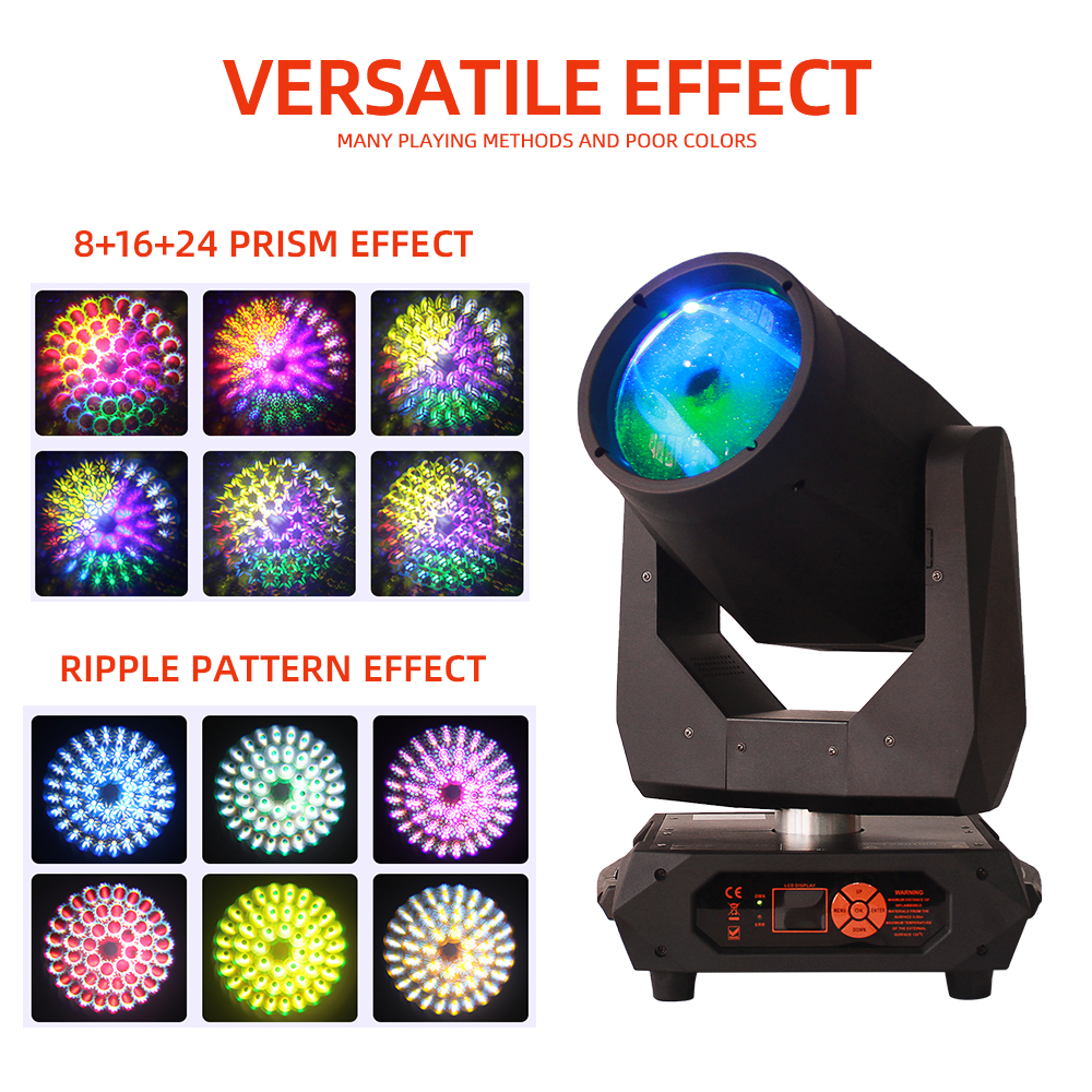 3- 300W 7R Sharpy Beam Moving Head Light / DMX Moving Head Lights 200 5R for Lighting