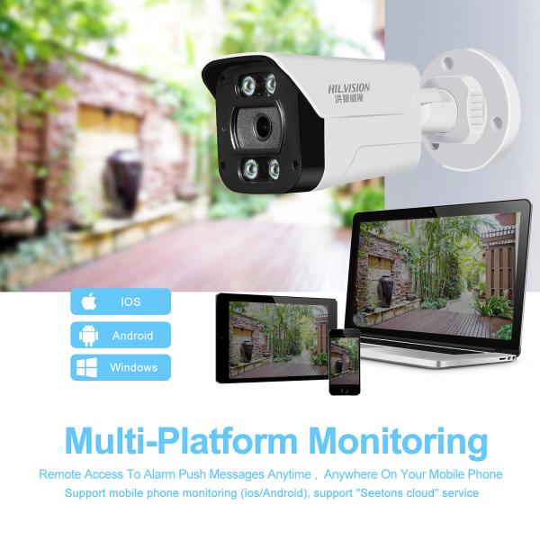 WIFI Connectivity Bullet CCTV Security Smart Network Camera for Indoor and Outdoor