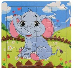 Custom Print Jigsaw Puzzle , Children's Animal Paper Jigsaw Puzzle Piece