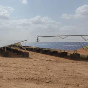China Jntech 55kW Surface Solar Pump Irrigation System For Center Pivot Irrigation In Sudan wholesale