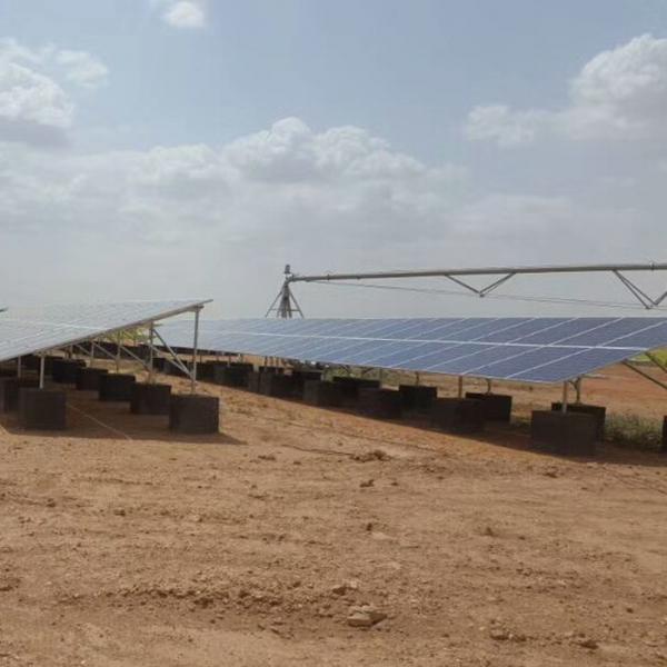 Quality Jntech 55kW Surface Solar Pump Irrigation System For Center Pivot Irrigation In Sudan for sale