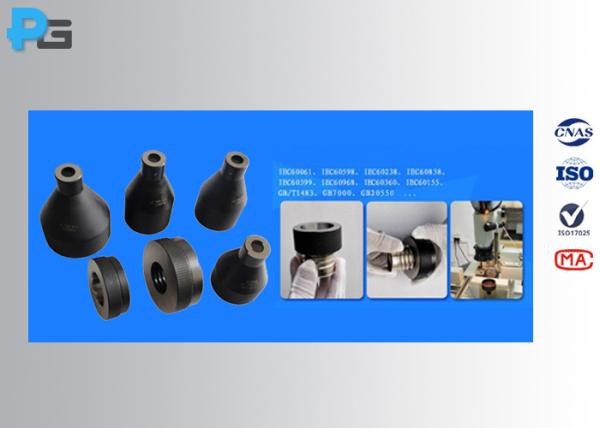 Quality IEC60061-3 Steel Lamp Cap Screw Thread Gauge E27 Go / No Go Gauge New Condition for sale
