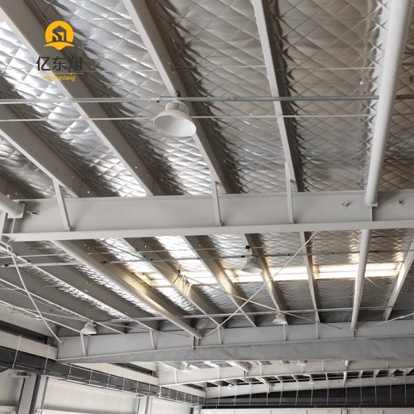 Quality Hot Dip Galvanized Or Painted Finish Metal Workshop Buildings Welded Connection As Requested Parapet Wall for sale
