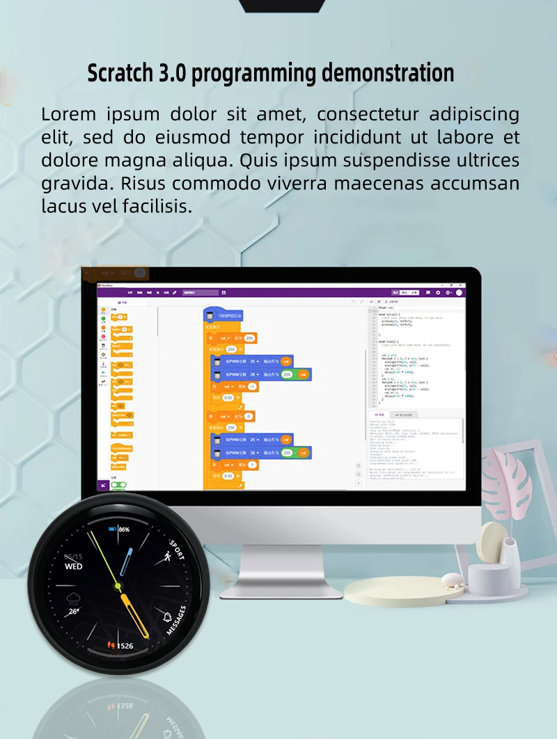 16 Bit Color Display 1.2 inches with GC9A01 Driver Chip for Industrial Equipment