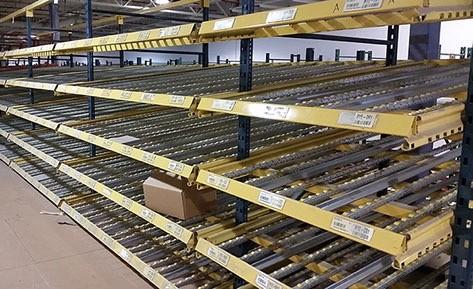 Quality Dynamic Storage Carton Flow Rack Heavy Duty / light Duty with rollers for sale