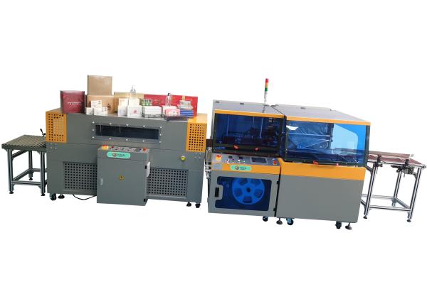 Quality 20m/Min 220V Automatic Box Shrink Wrap Machine , Heat Shrink Tunnel Machine for sale