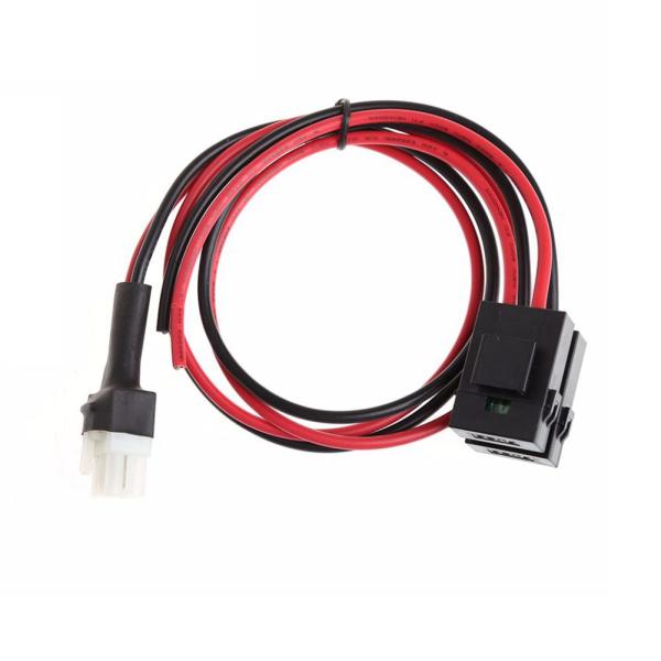 6 PIN Power Cord Cable 1M 30A Fuse For Yaesu Short Wave