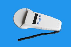 China White Color Bluetooth Barcode Rfid Microchip Scanner For ID Chip Reading wholesale