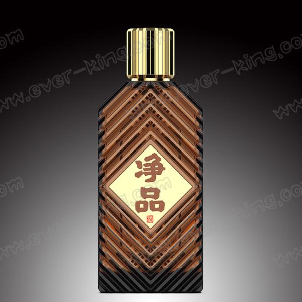 Customized New Style Liquor Drink Glass Bottle Empty 700ml