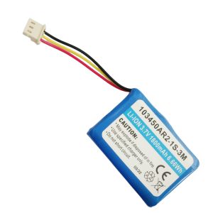 3.7V 1800mAh 103450AR2 Lithium Ion Battery for Electronics
