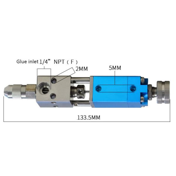 Customized Portable Fluid Dispensing Valves 4-7 Kgf / CM Air Source
