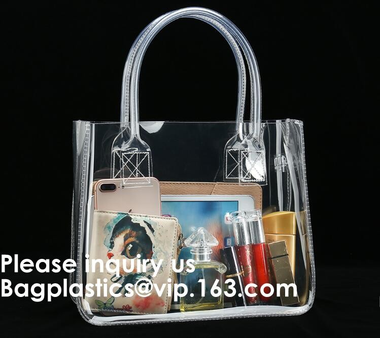PVC Tote Bag Interior Mesh Reinforced Double-Stitched Handle Storage Bags hold up Bags measure 56 x 21 x 16cm Holds appr